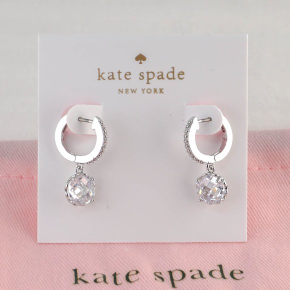 that sparkle pavé huggies